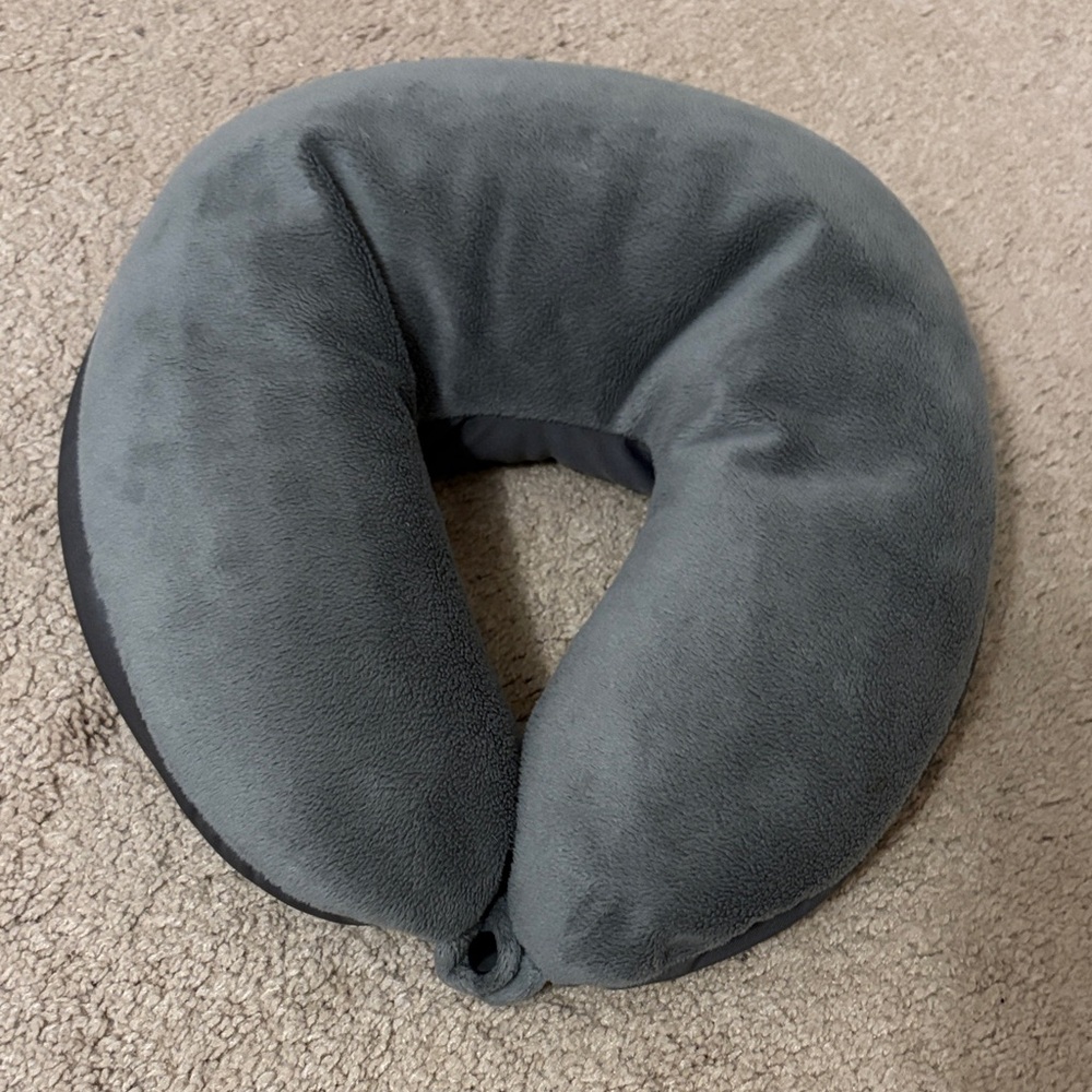 Gray Travel Neck Pillow